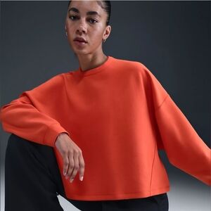 Nike 24.7 ImpossiblySoft Oversized Crewneck Sweatshirt, NWT